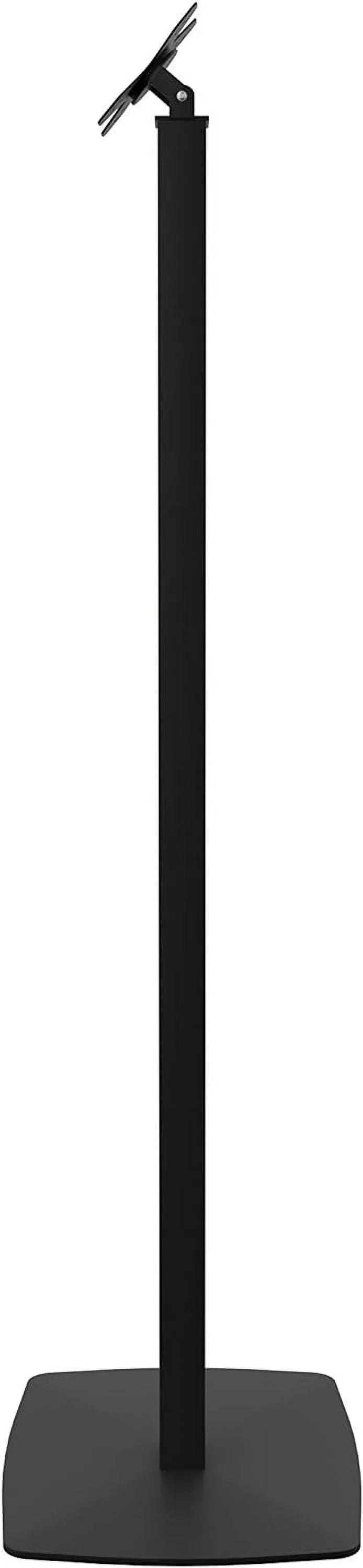 '- Premium Thin Profile Floor Stand with  Plate and Base (Black)