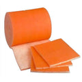 /Air Filter Media Roll, Orange/White  Polyester Media with a Heavy Dry Tackifier - 1 inch x 25 inch x 10 Foot