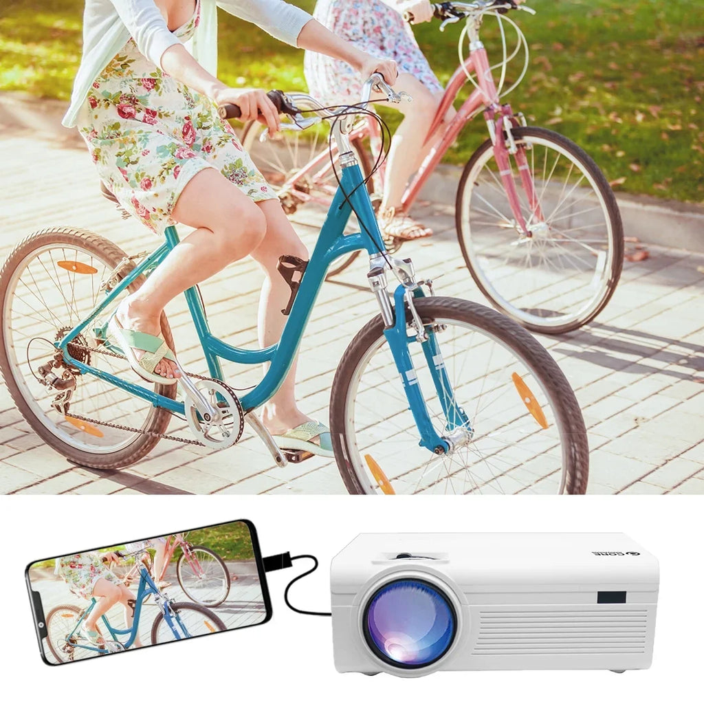 Core Innovations  150"  Home Theater Projector (White)