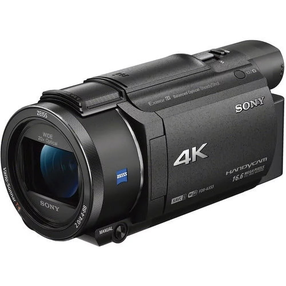 Sony - 4K Ultra  Handycam Camcorder. - Professional Bundle
