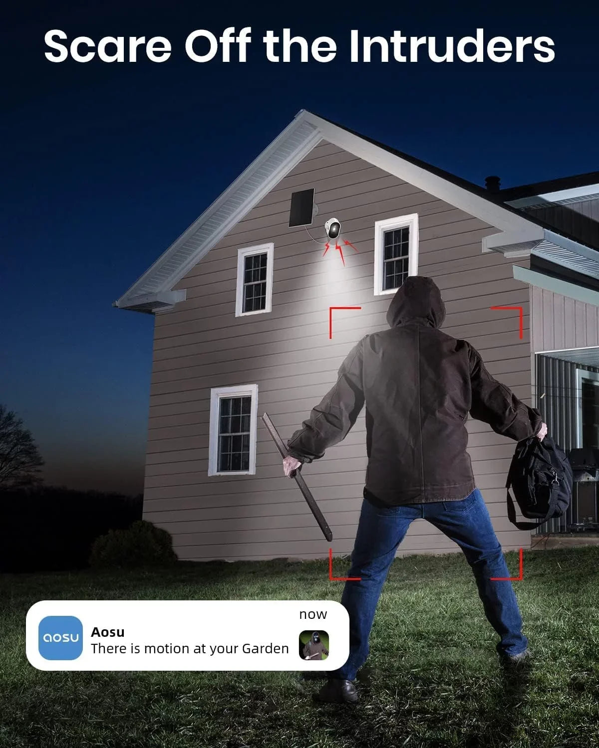 2K Solar Security Camera System with Homebase,5G Wi-Fi Wireless Outdoor Camera,Home Surveillance System Camera Work with Alexa/ Google Assistant