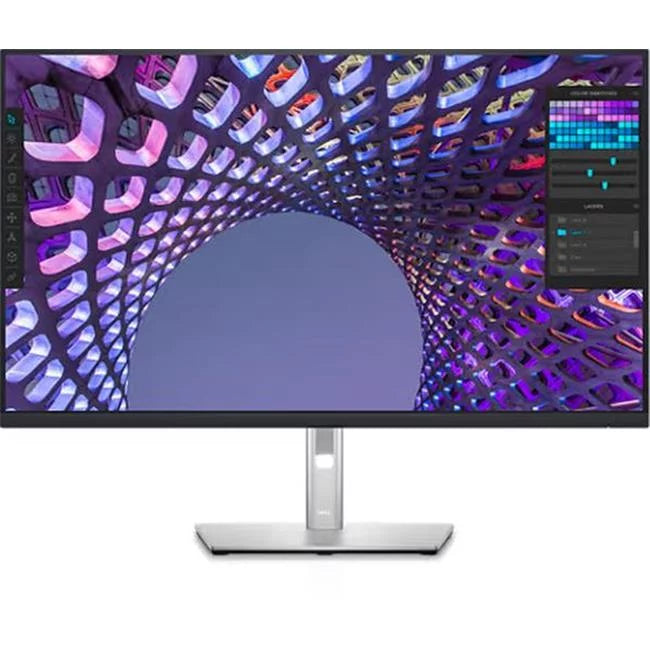 Dell 32\" 3840 x 2160  ComfortView Plus, sRGB Monitor, Black & Silver,