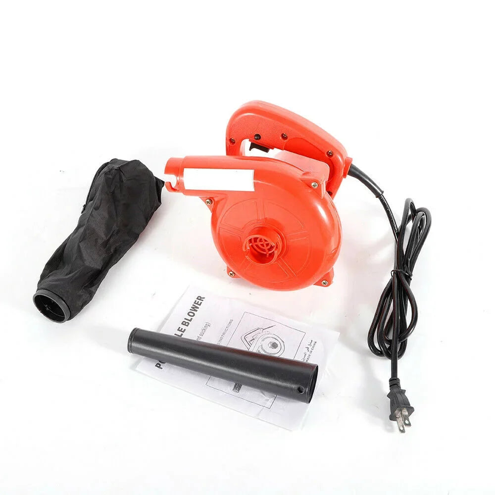 ZhdnBhnos 1000W 110V Electric Handheld Air Blower Mini Portable Vacuum Dust Removal Cleaner Computer Cleaning Machine 13000r/min
