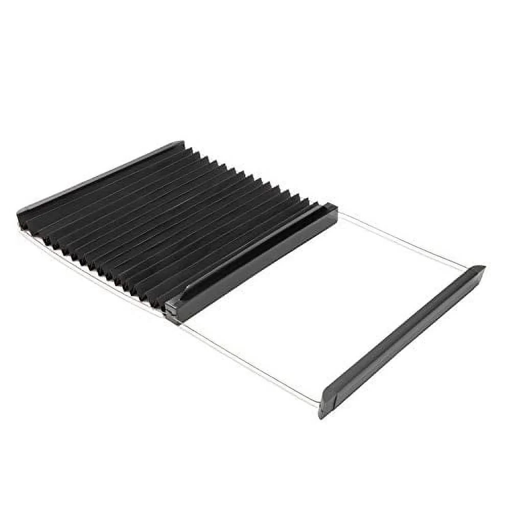 Thin Shade Ready for Prepped Lippert Entry Doors,Black