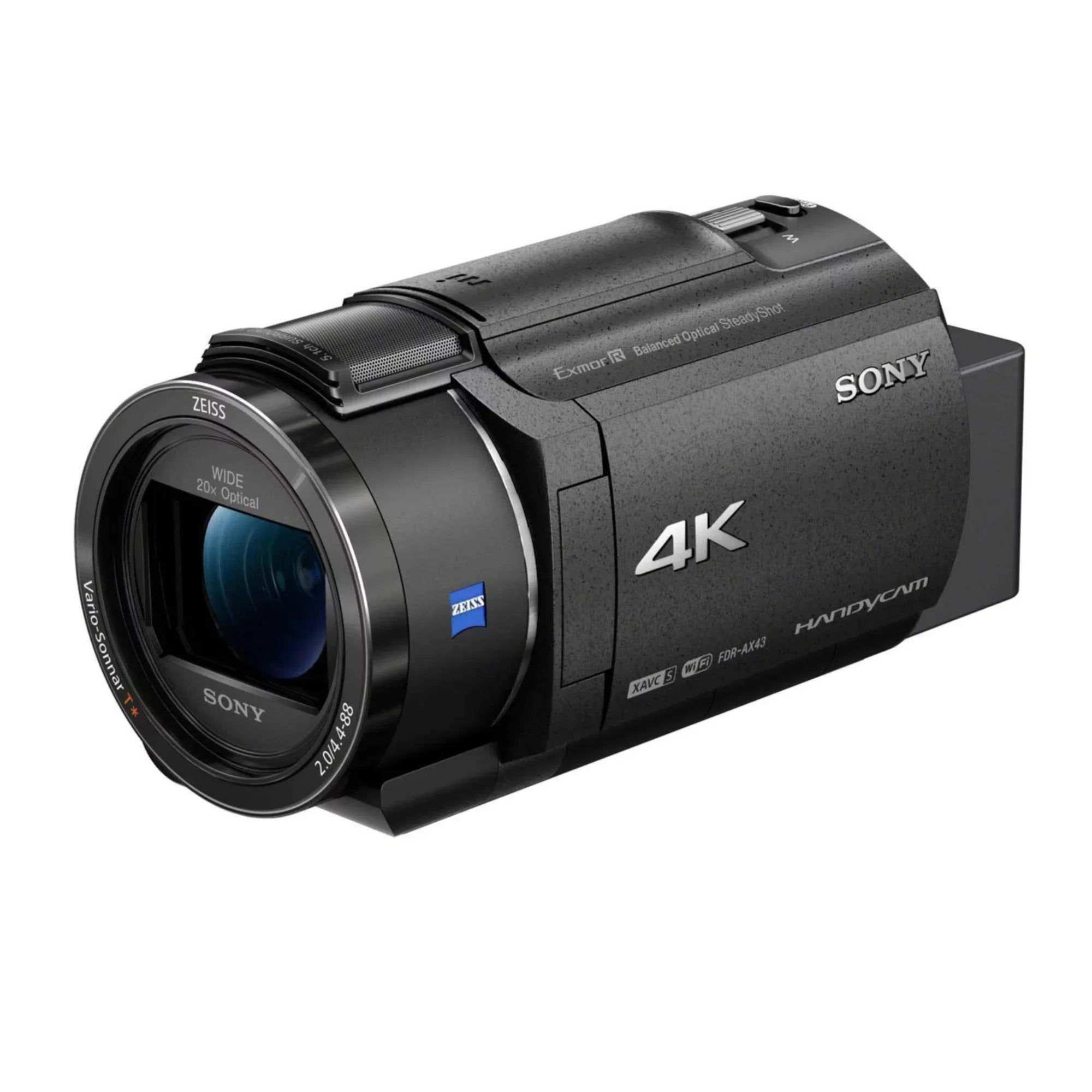 Sony - 4K  Handyman Camcorder with Bag, Tripod and Accessory Bundle