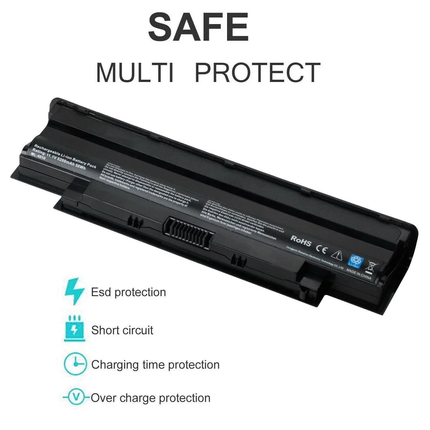 New Battery for Dell Inspiron     Vostro 1440 1450 1540 1550