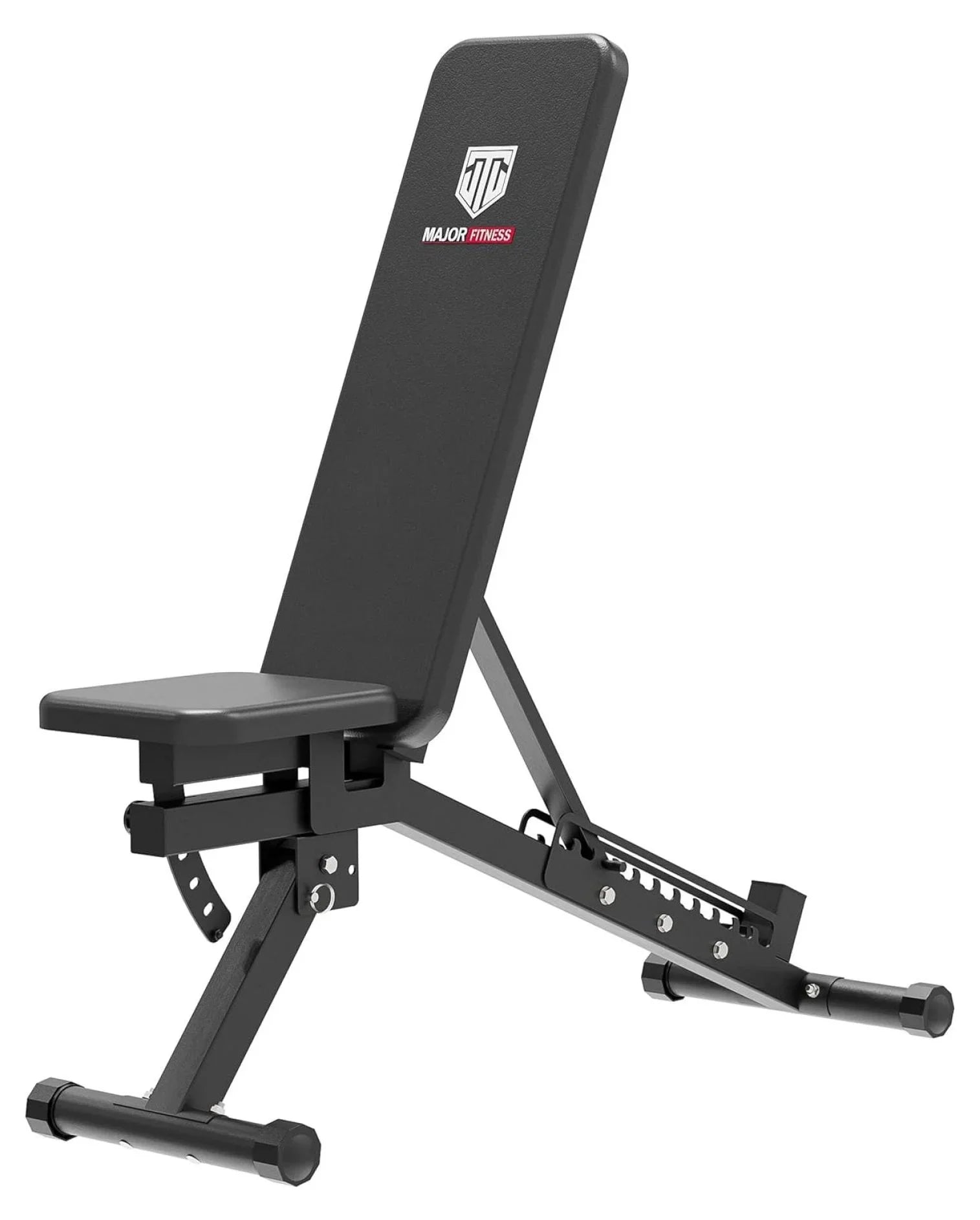 Major Fitness Weight Bench,1300  Capacity Bench Press and 32 Adjustable Positions Strength Training Bench for Garage and Home Gym Workouts, Weight Lifting, and Bench Press