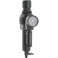 Norgren 1/4  Compact 1 Pc Filter/Regulator  Unit with Sight Glass & Pressure Gauge