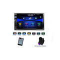 Tukinala Car Stereo Compatible with Apple Carplay and Android Auto, 7 Inch Double Din Car Stereo with Bluetooth, Touch Screen Car Radios  Player with / Input, Backup Camera, Mirror Link