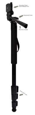 Professional Black 72" Monopod / Unipod (Quick Release) For Sony Cyber-shot -