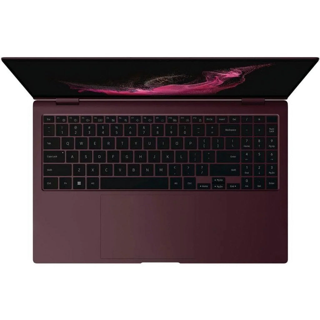 Open Box Samsung Galaxy Book 2 Pro 360 13.3" (256GB) intel Core i7, Burgundy