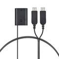 Andoer -  Coupler Dual  Adapter Dummy Battery for Sony