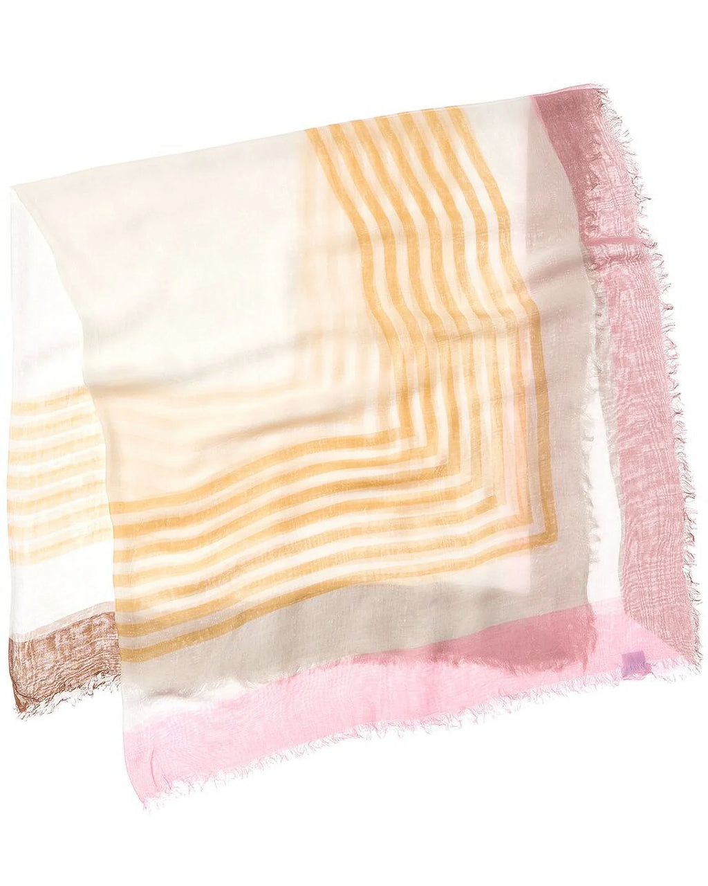.McLaughlin Giselle Silk-Blend Scarf, os, White