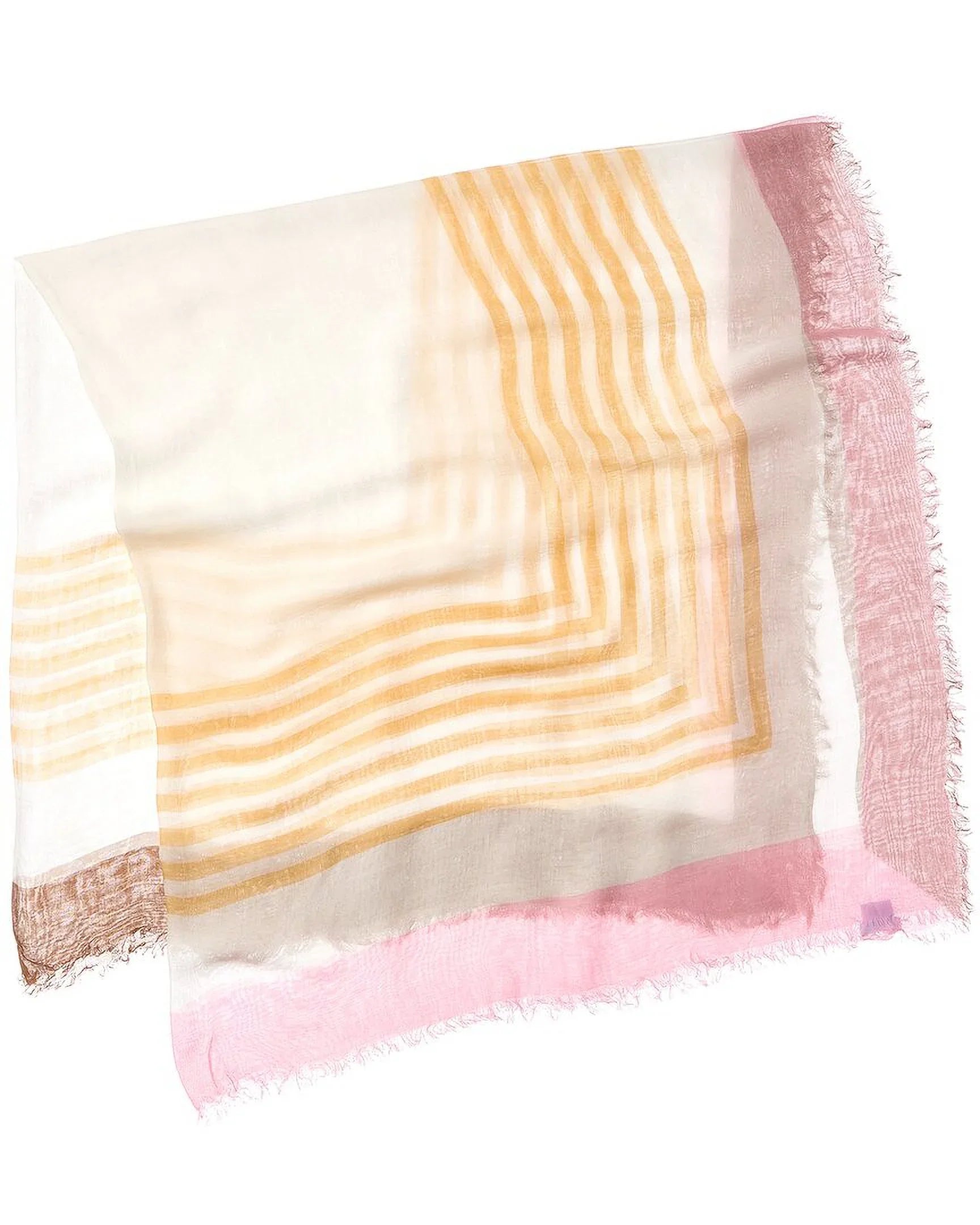 .McLaughlin Giselle Silk-Blend Scarf, os, White
