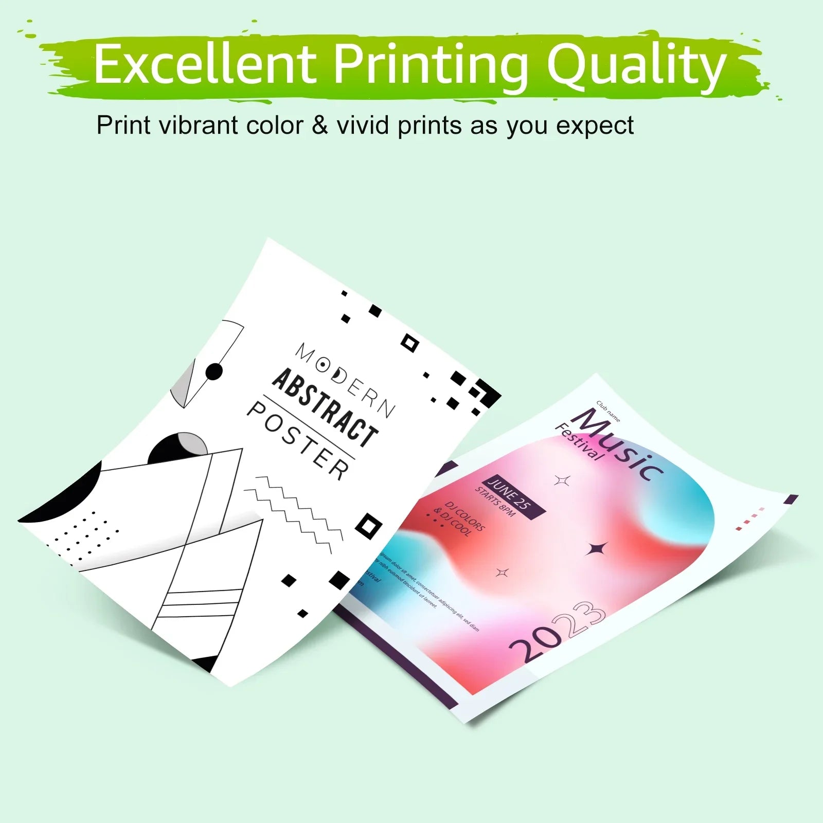 62XL Ink Cartridges Replacement for  High Yield 62  Compatible with Envy 5540 5640 5660 7644 7645 OfficeJet 5740 8040 OfficeJet 200 250 (3 Tri-Color)