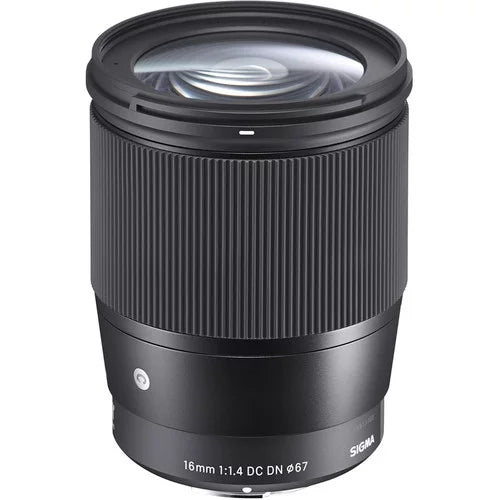 Sigma Contemporary - Lens - 16 mm - f/1.4   - Sony -mount - for Sony Cinema Line; a ; a1; a6700; a7 ; a7C; a7C ; a7CR; a7R ; a7s ; a9