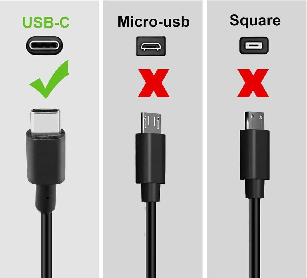 Guy-Tech 65W Max Type- Adapter Compatible for Dell Inspiron 13 5310 Power Supply