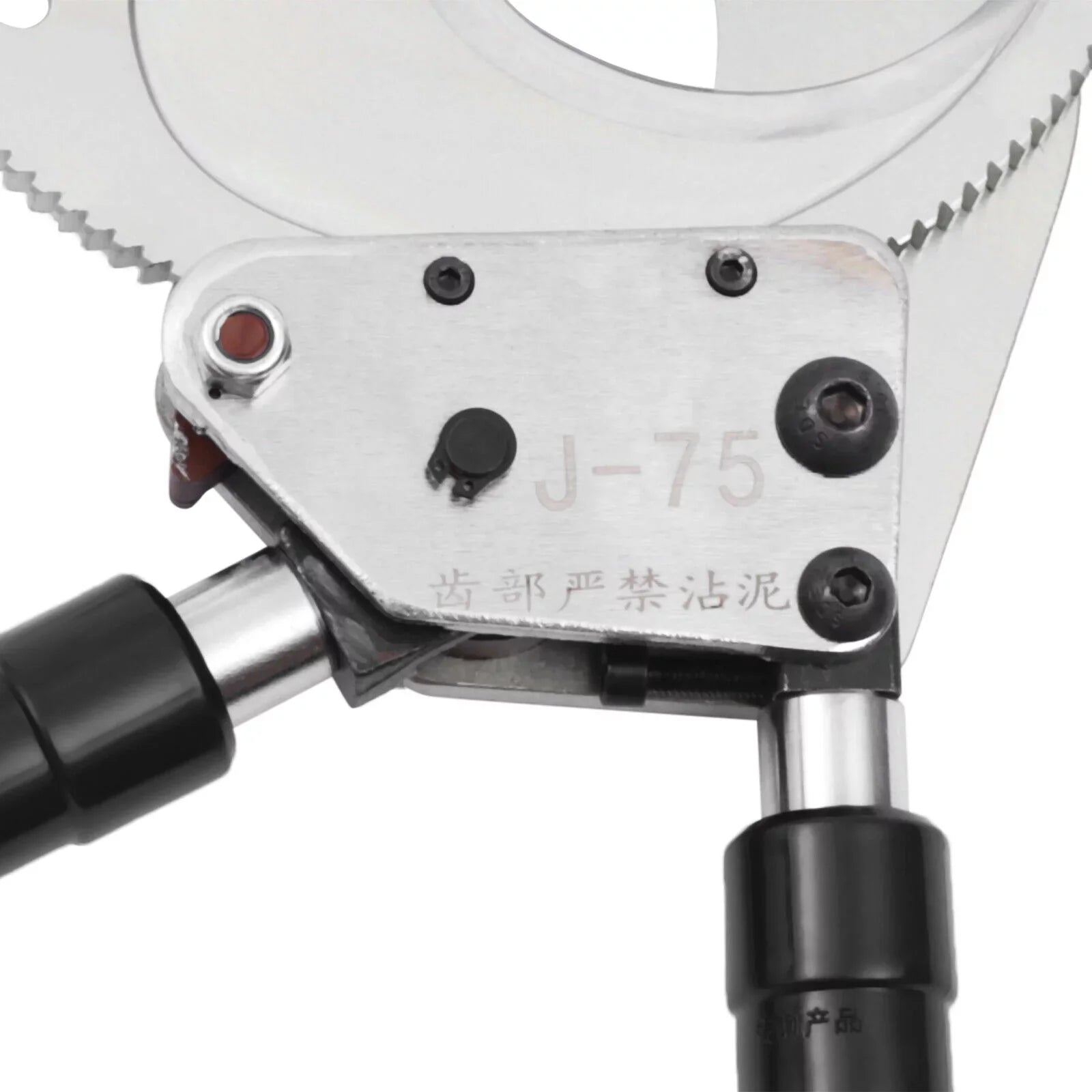 Heavy Duty Ratchet Cable Cutter Cut Φ75mm For Cutting Aluminum, Copper Ratchet Cable Cutter Ratcheting Cutter Heavy Duty Wire Cutter Cut up to Φ75mm Ratchet Cable Cutter Cuting Tool