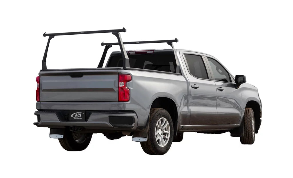 1999-2013 Fits Chevrolet Silverado Fits  Sierra 1500 2001-2014 2500 3500 2007 1500 2500 3500 Classic 6' 6" Matte Black Aluminum Series Truck Bed Racks