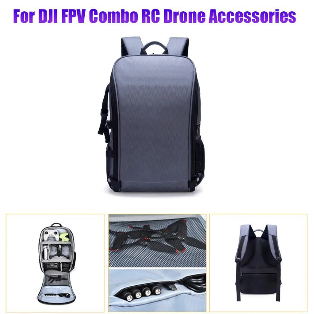 Sehao Nylon Storage Bag Carrying Case Backpack For   Combo Accessories Abs Camera Drone Accessories