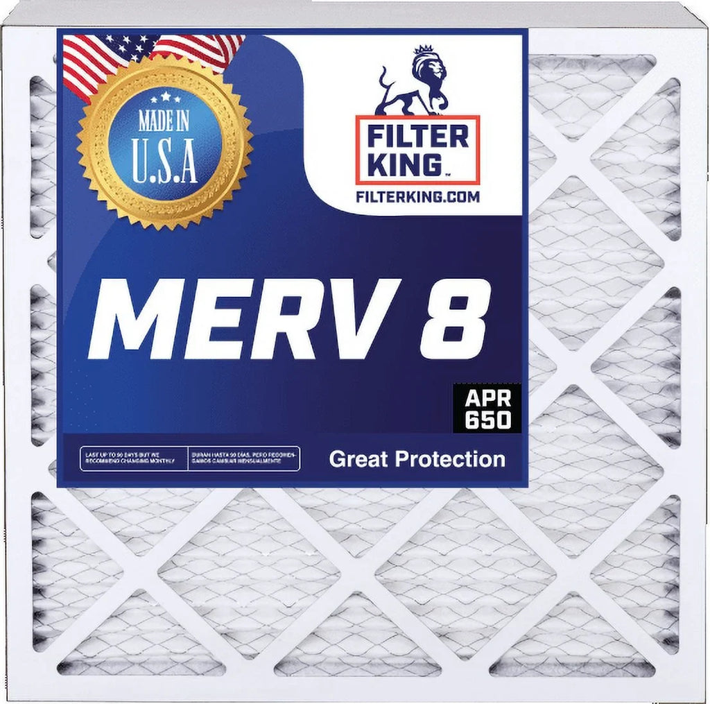 Filter King 19.75x21x1a Air Filter | 3- |  8  Pleated / Furnace Filters |    | Actual Size: 19.75 x 21 x .75"