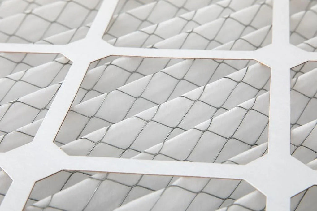 6 Pack of 24x30x1  13 Pleated Air Filters by Glasfloss. Actual Size: 23-5/8 x 29-5/8 x 7/8