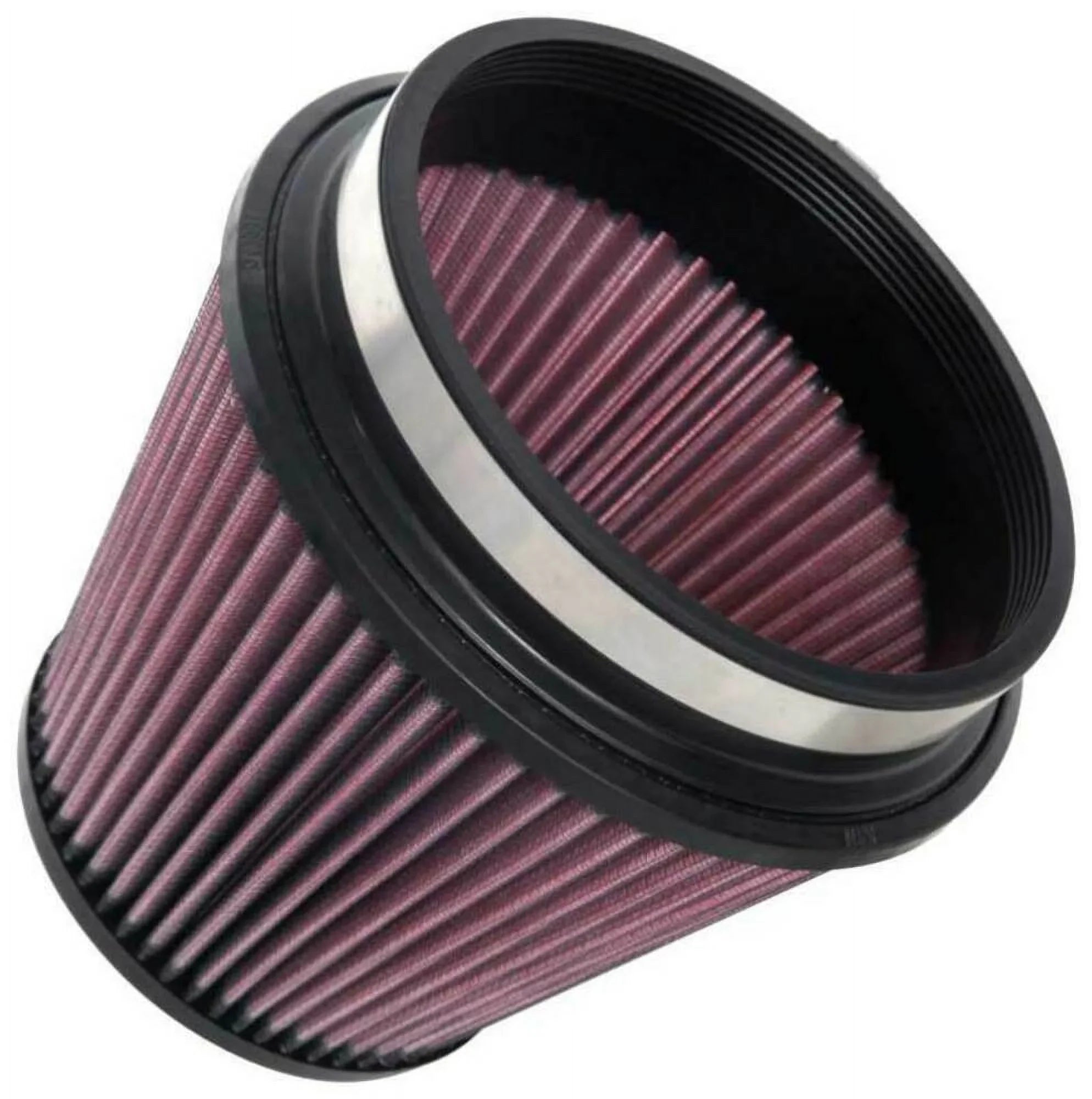 & Universal Clamp-On Air Filter: High Performance, Premium, Washable, Replacement Engine Filter: Flange Diameter: 6 In, Filter Height: 6 In, Flange Length: 1 In, Shape: Round Tapered, -1036