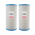 Clear Choice Sediment Water Filter 50 Micron 10 x 4.50" Water Filter Cartridge Replacement 10 inch  System 150238, -, 2-Pk