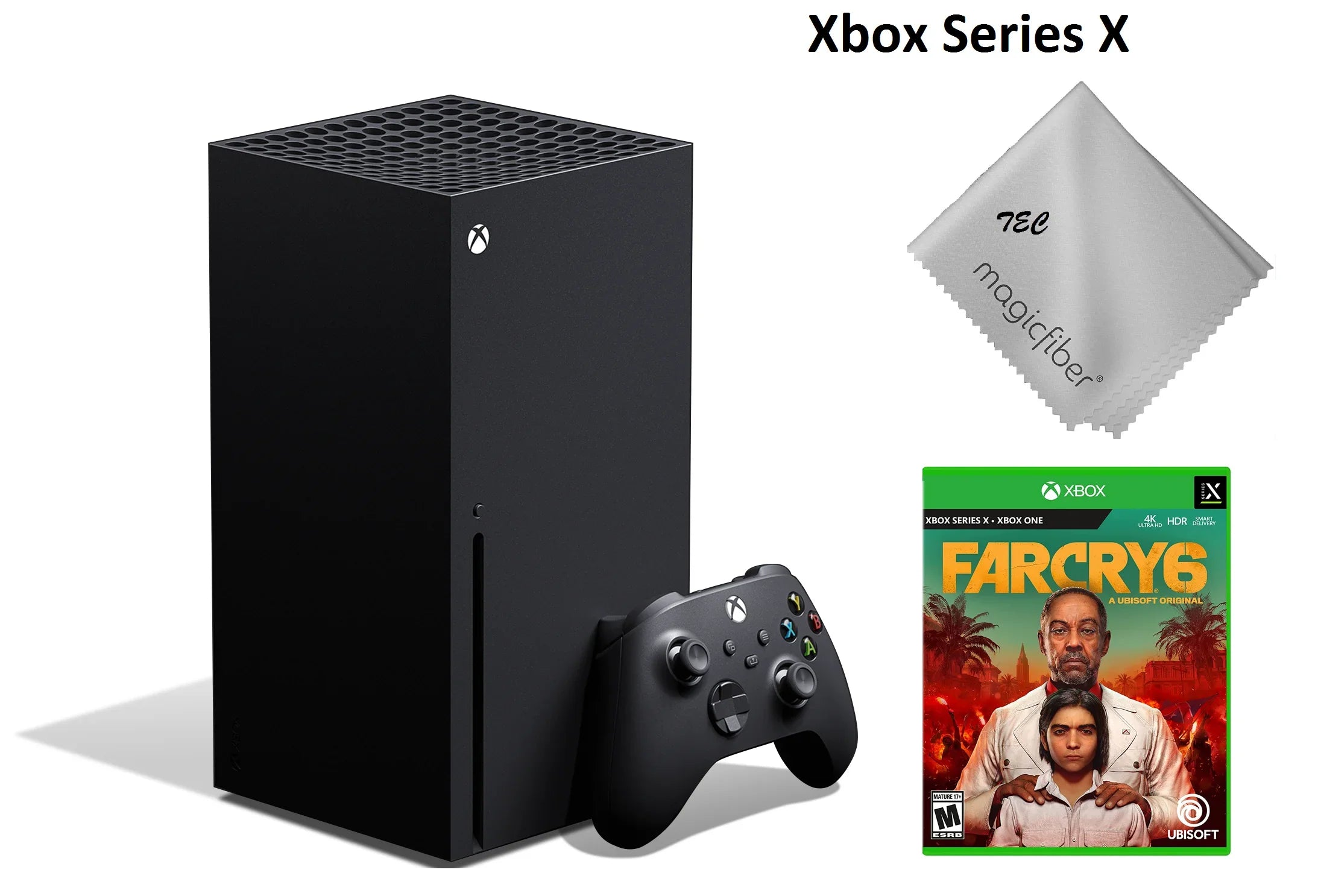 Newest Microsoft- Xbox -Series- -- Gaming Console - 1TB  Black With Far Cry 6 Game Bundle