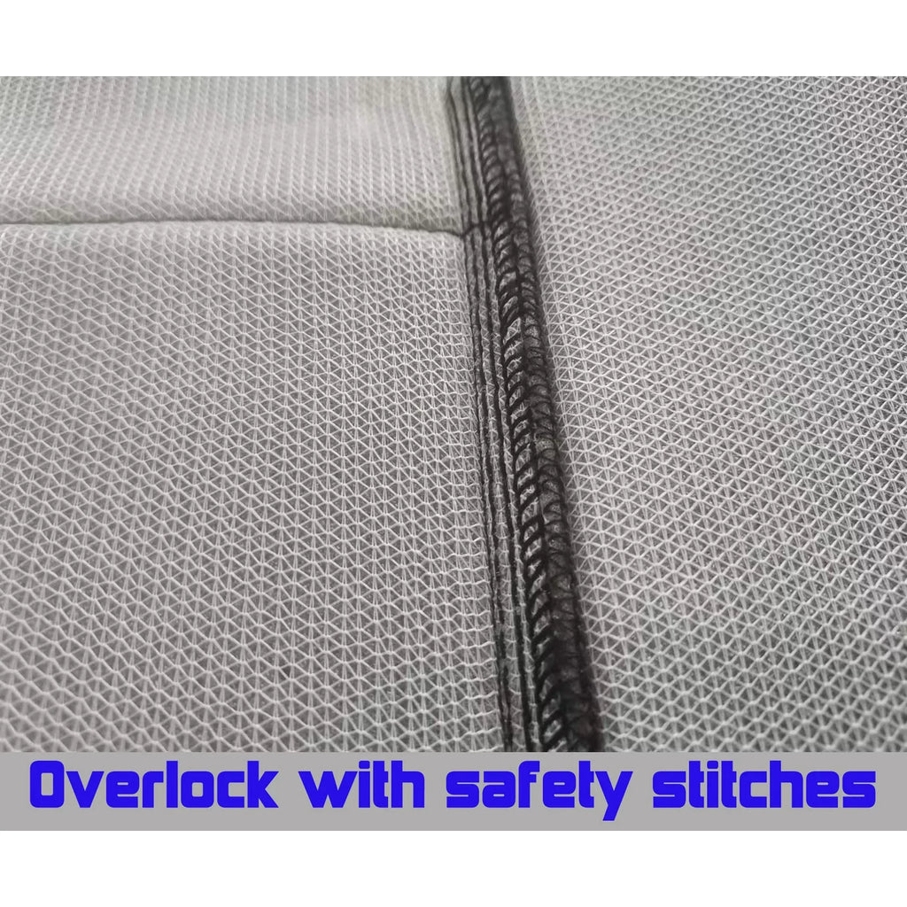 '--Designshields Fits 2004-2012 Ford Ranger/Mazda -Series Cotton Truck Seat Covers(60/40 Split Bench):Black and Red