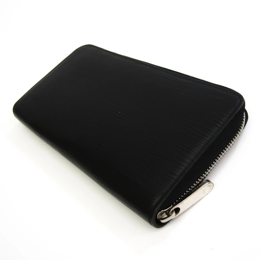 Pre-Owned Louis Vuitton Epi Zippy Organizer  Men's Epi Leather Long Wallet (bi-fold) Noir (Good)