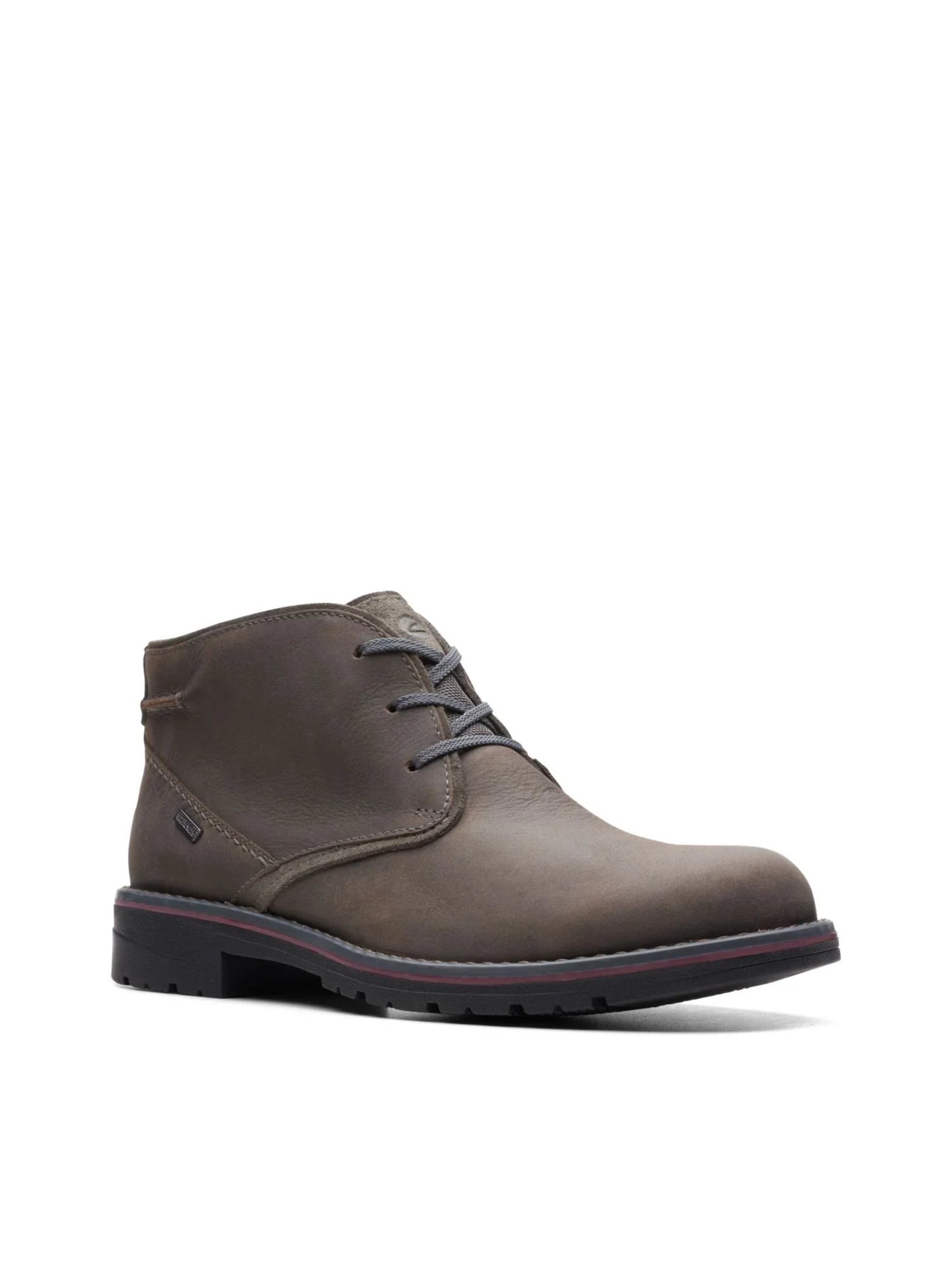 Mens Brown Water Resistant Cushioned Removable Insole Morris Peak Round Toe Lace-Up Chukka Boots 9.5