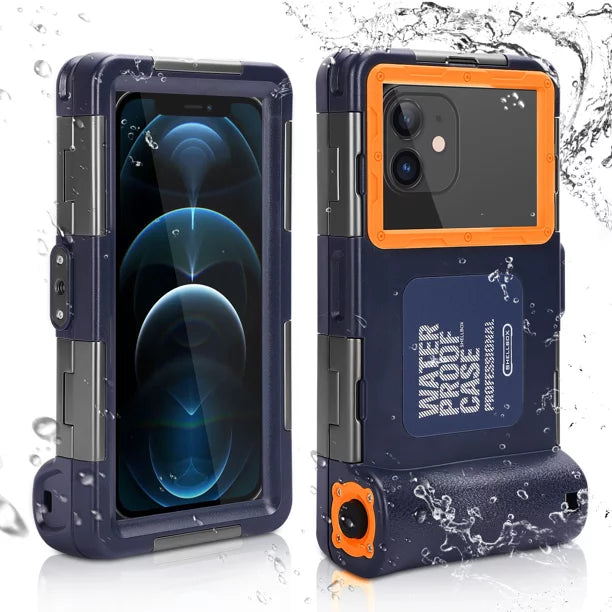 UrbanX Professional [15m/50ft] Swimming Diving Surfing Snorkeling Photo Video Waterproof Protective Case Underwater Housing for alcatel  And all Phones Up to 6.9 Inch  with Lanyard