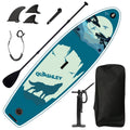 Inflatable Stand Up Paddle Board 9.9'x33"x5" With Accessories