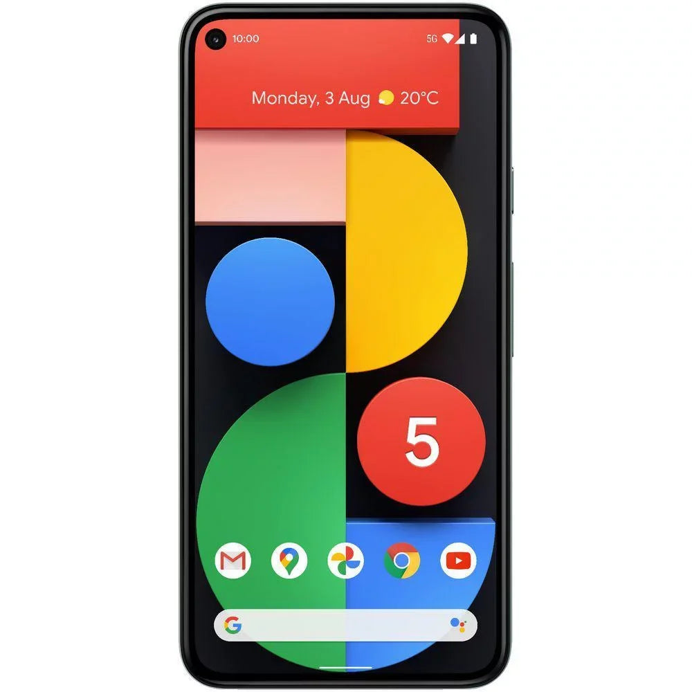 Restored Google Pixel 5  128GB Sorta Sage Fully Unlocked 6" Smartphone (Refurbished)