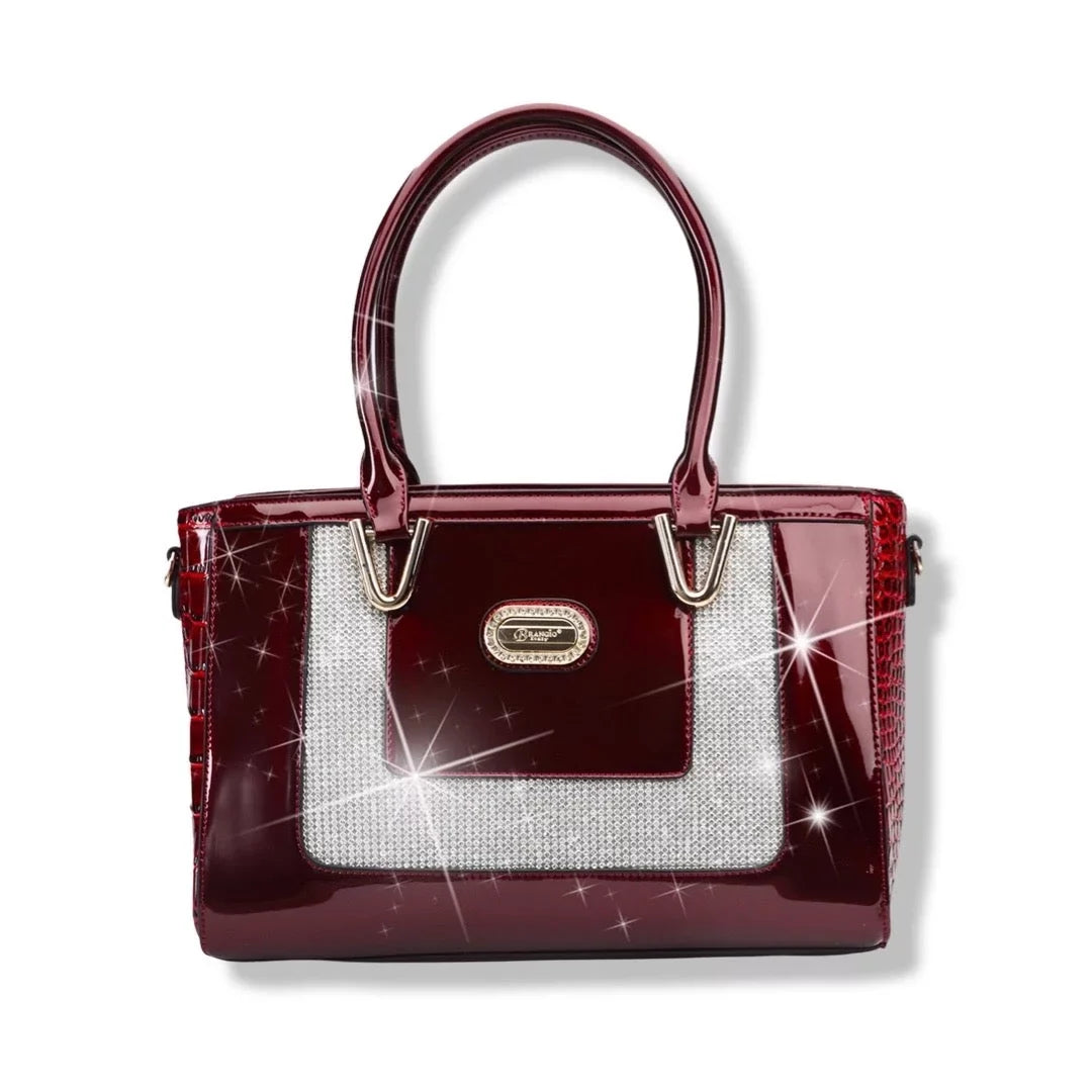 Bling Kingdom Crystal Stud Tote Bag