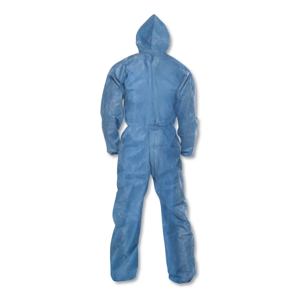 Kleenguard™  Breathable Particle Protection Coveralls, -large, Blue, 24/carton  Kcc58514
