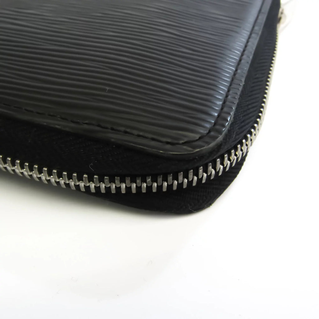 Pre-Owned Louis Vuitton Epi Zippy Organizer  Men's Epi Leather Long Wallet (bi-fold) Noir (Good)