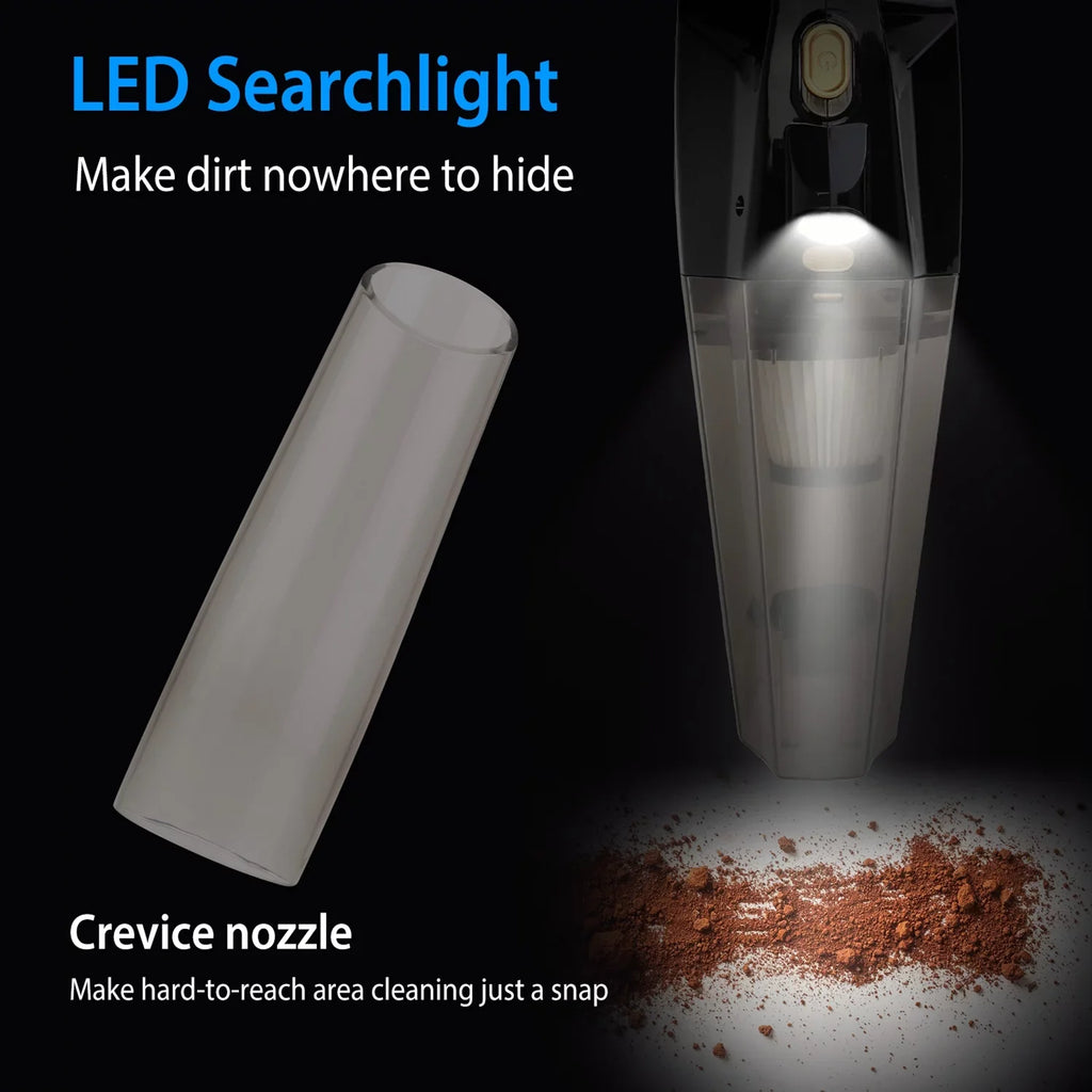 Handheld Vacuum Cleaner, iMountek  Car Vacuum Cleaner 120W 8000PA  12V Home Duster Powerful Suction with Accessory Kit