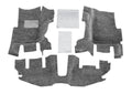 BedRug by RealTruck Front 3Pc Floorr Kit (w/o Center Console)-Heat Shields Compatible with select: 1997-2005 Jeep Wrangler / , 2006 Jeep Wrangler /