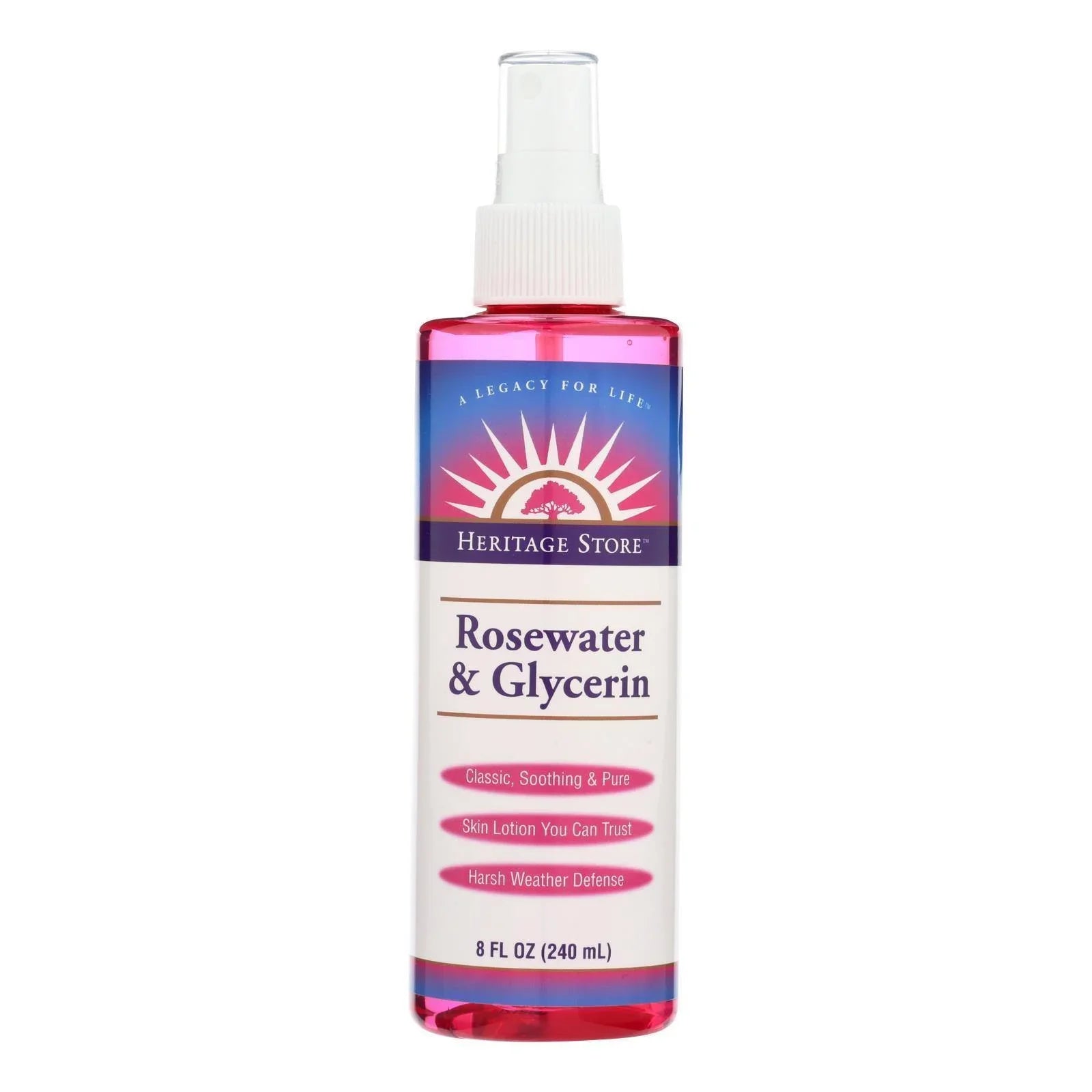 Heritage Products Rosewater and Glycerin - 8 fl oz