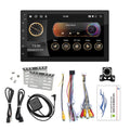 Docooler Android 11 Car Stereo Double Din  Navigation  Radio with 7 Inch Touchscreen Support //-Disk/Phone Link/Hands-Free Calling/Reverse Picture/Steering Wheel Control with Backup Camera