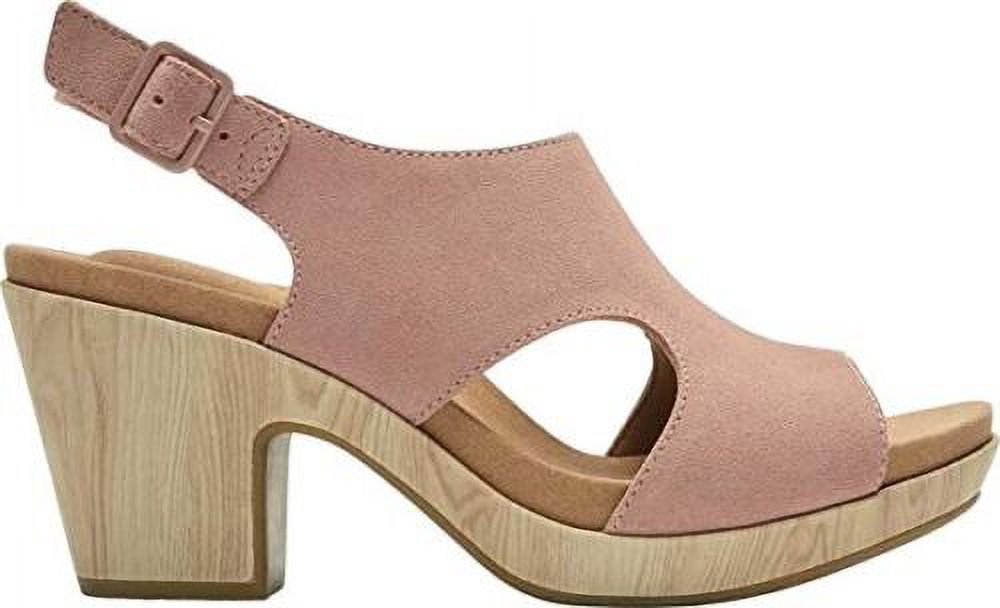Rockport Vivienne Size  9   Women's Suede Slingback Sandals Light Rose