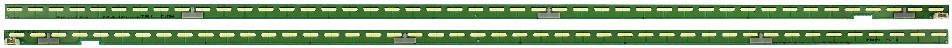 6916L-2314A/6916L-2315A  Backlight Bars/Strips 49LX341C-