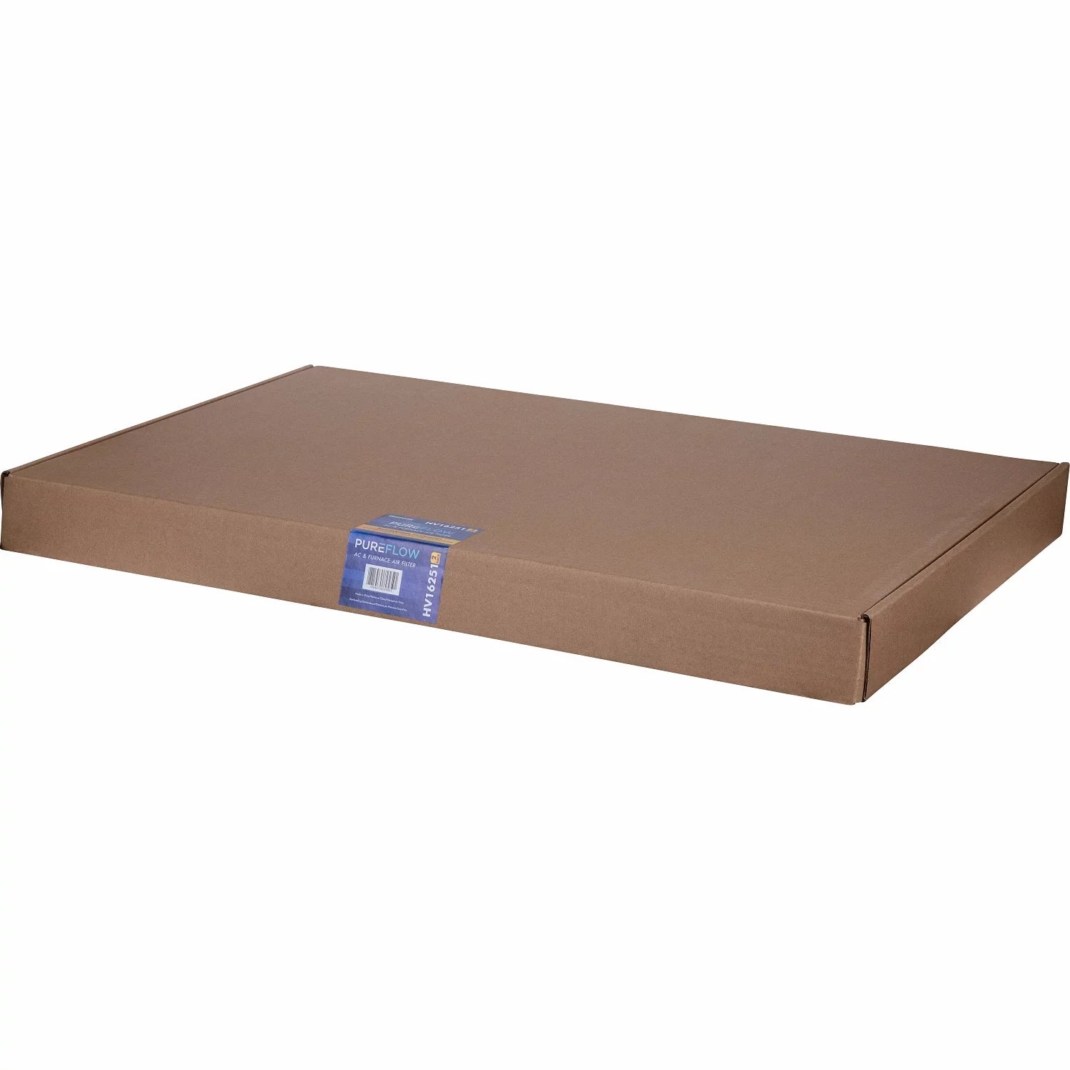 PureFlow, Home Furnace Air Filter 16x25x1, with 4 Layers of Advanced Filtration Technology, -13 Pack-of-2