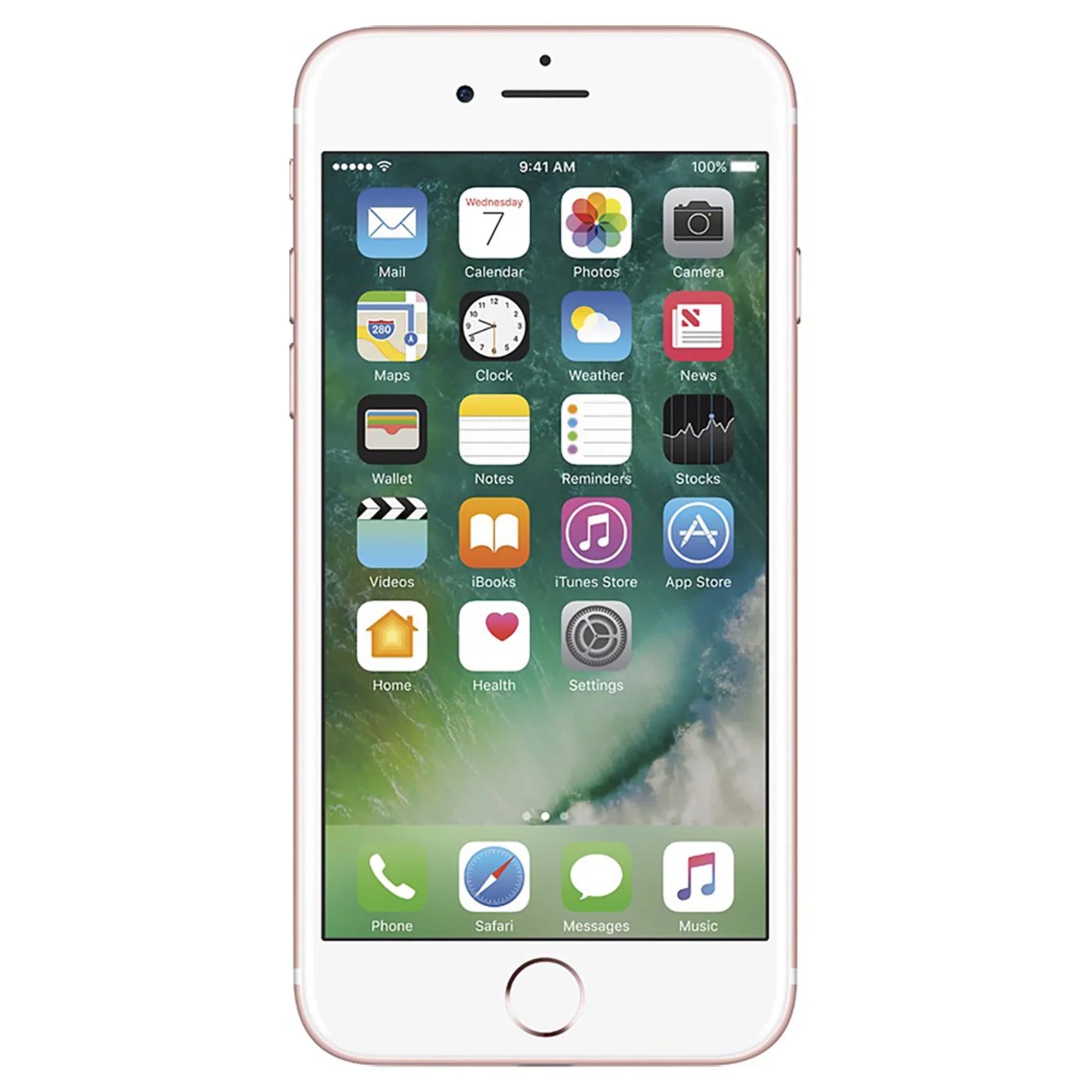 Restored Apple iPhone 7 128GB Unlocked  4G  Quad-Core Smartphone w/ 12MP Camera - Rose Gold (: Fair) (Refurbished)