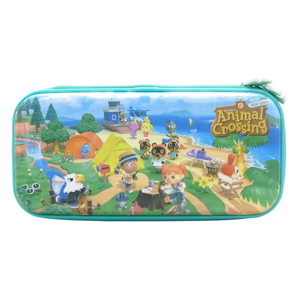 Hori - Animal Crossing Edition,Nintendo Switch and Nintendo Switch Lite, Premium Video Game Vault Case