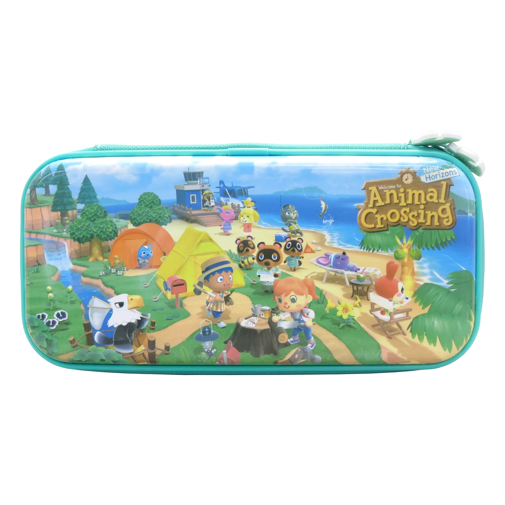 Hori - Animal Crossing Edition,Nintendo Switch and Nintendo Switch Lite, Premium Video Game Vault Case