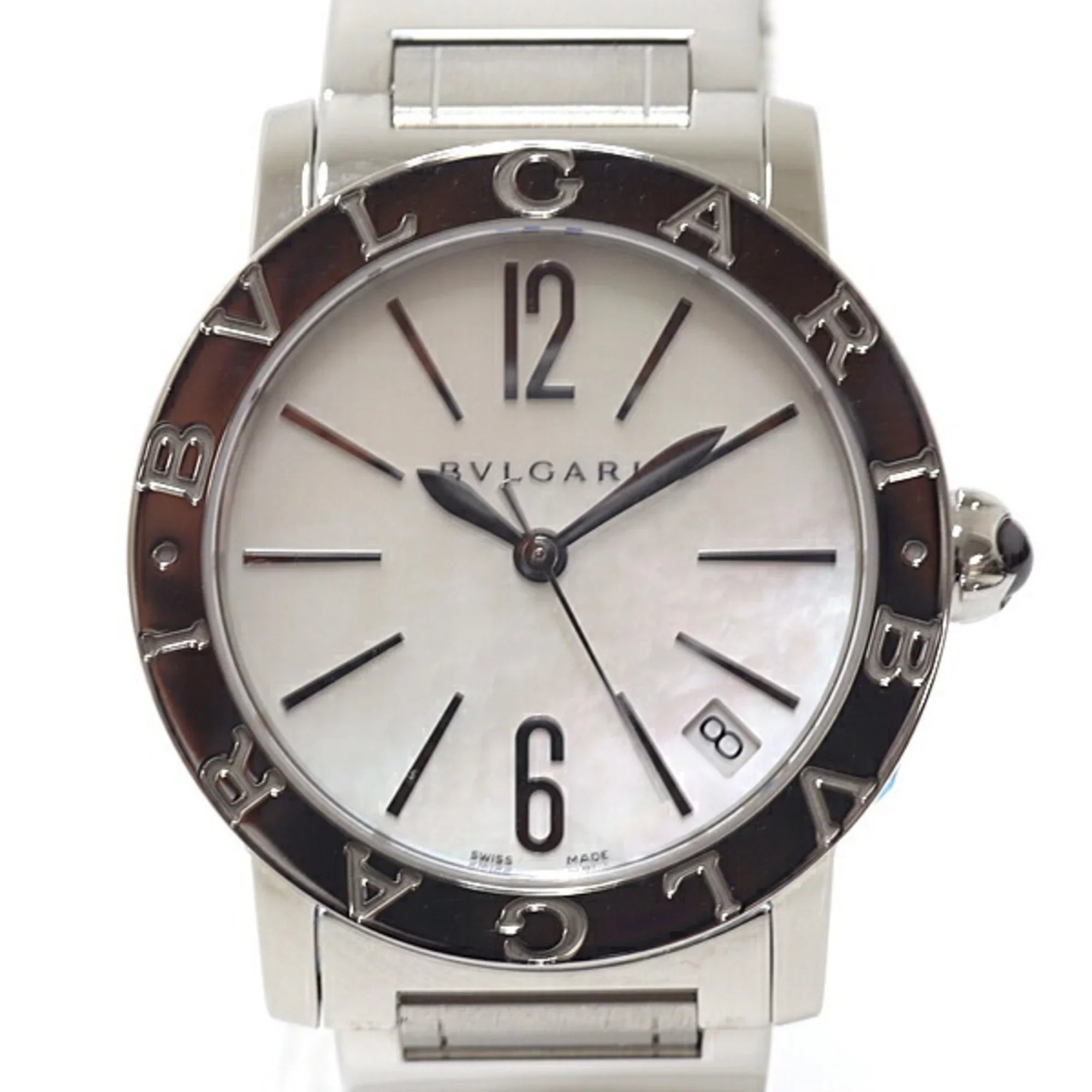 Pre-Owned  Bulgari Boys Watch  White Shell Dial Automatic Winding (Like New)