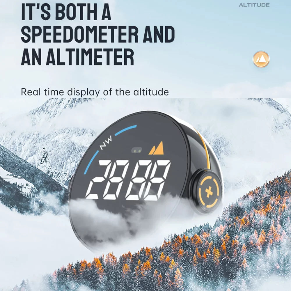ammoon Car  Speedometer  Head Display, Digital Speed Altitude Meter Easy Setup & Clear Display